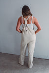 Taupe Lounge Jumpsuit