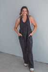 Black Lounge Jumpsuit