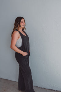 Black Lounge Jumpsuit