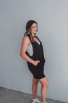 Black Relaxed Fit Romper