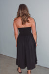 Strapless Flare Dress