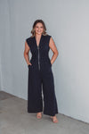Nikki Navy Jumpsuit