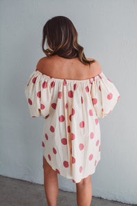 Anastasia Polka Dot Dress