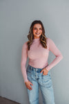 Ruffle Hem Long Sleeve