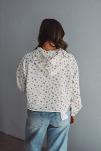 Delicate Peony Pullover