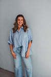 Tucker Blue Blouse