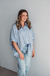 Tucker Blue Blouse