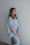 Tucker Blue Blouse