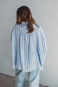 Tucker Blue Blouse