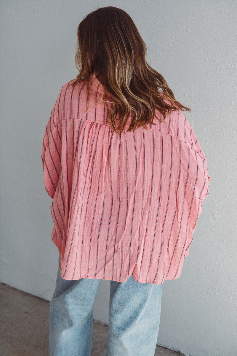 Tucker Pink Blouse