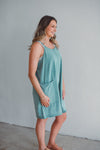 Mavin Mineral Teal Romper
