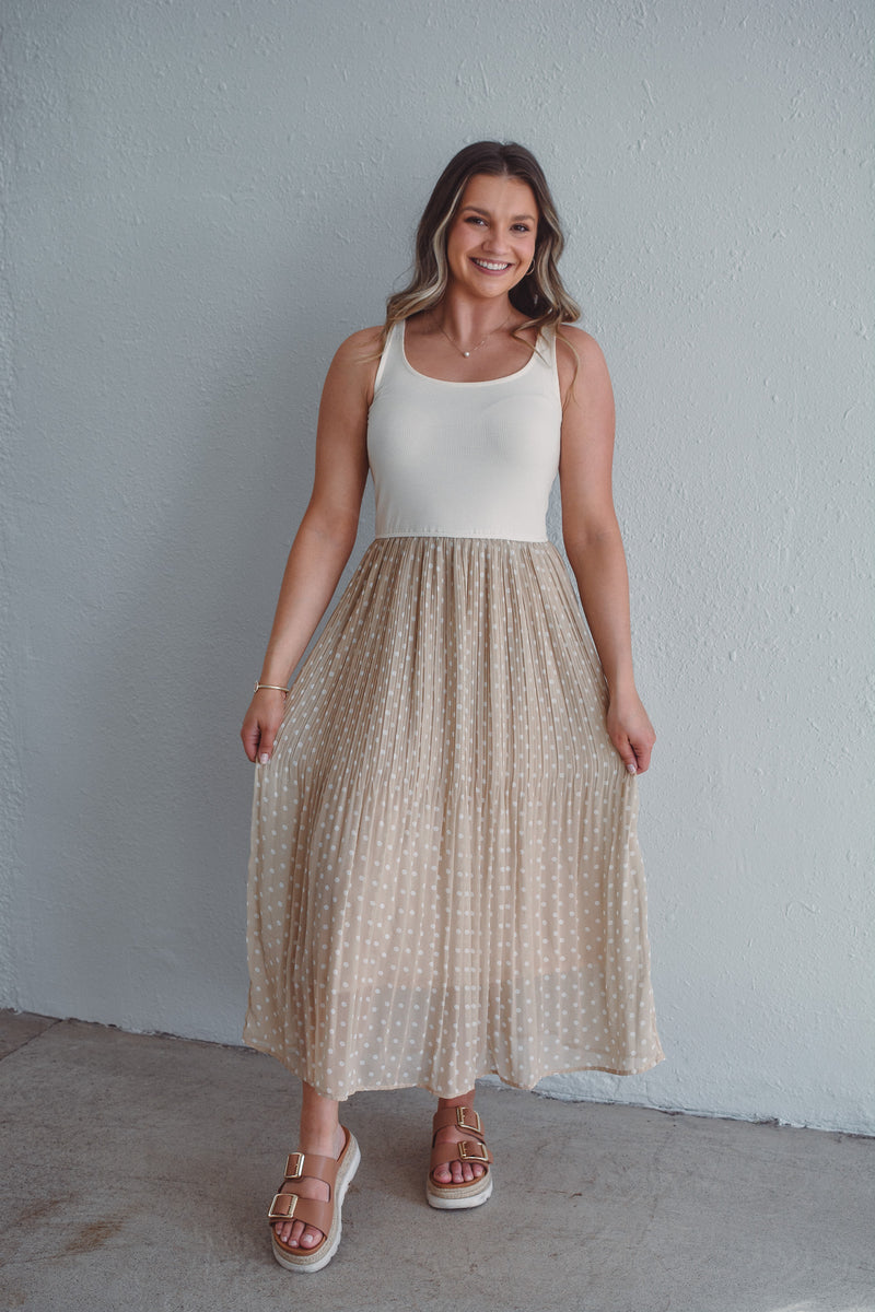 Posh in Polka Dress