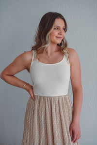 Posh in Polka Dress