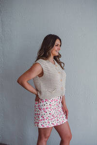 Rachel Textured Vest