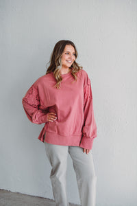 Maria Mauve Top