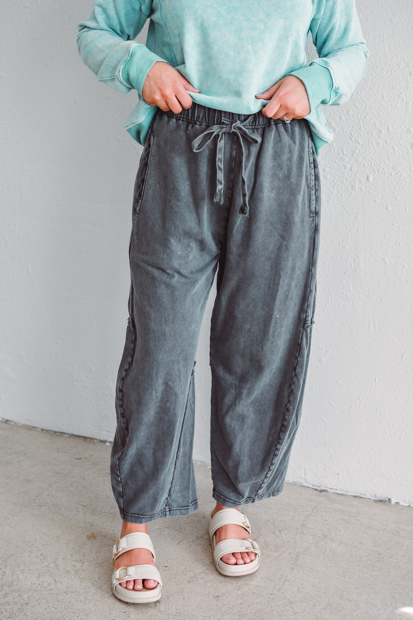 Vintage Barrel Pants
