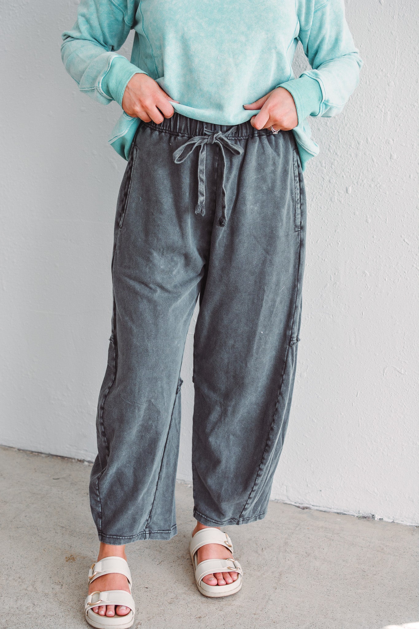 Vintage Barrel Pants