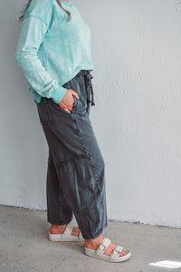Vintage Barrel Pants