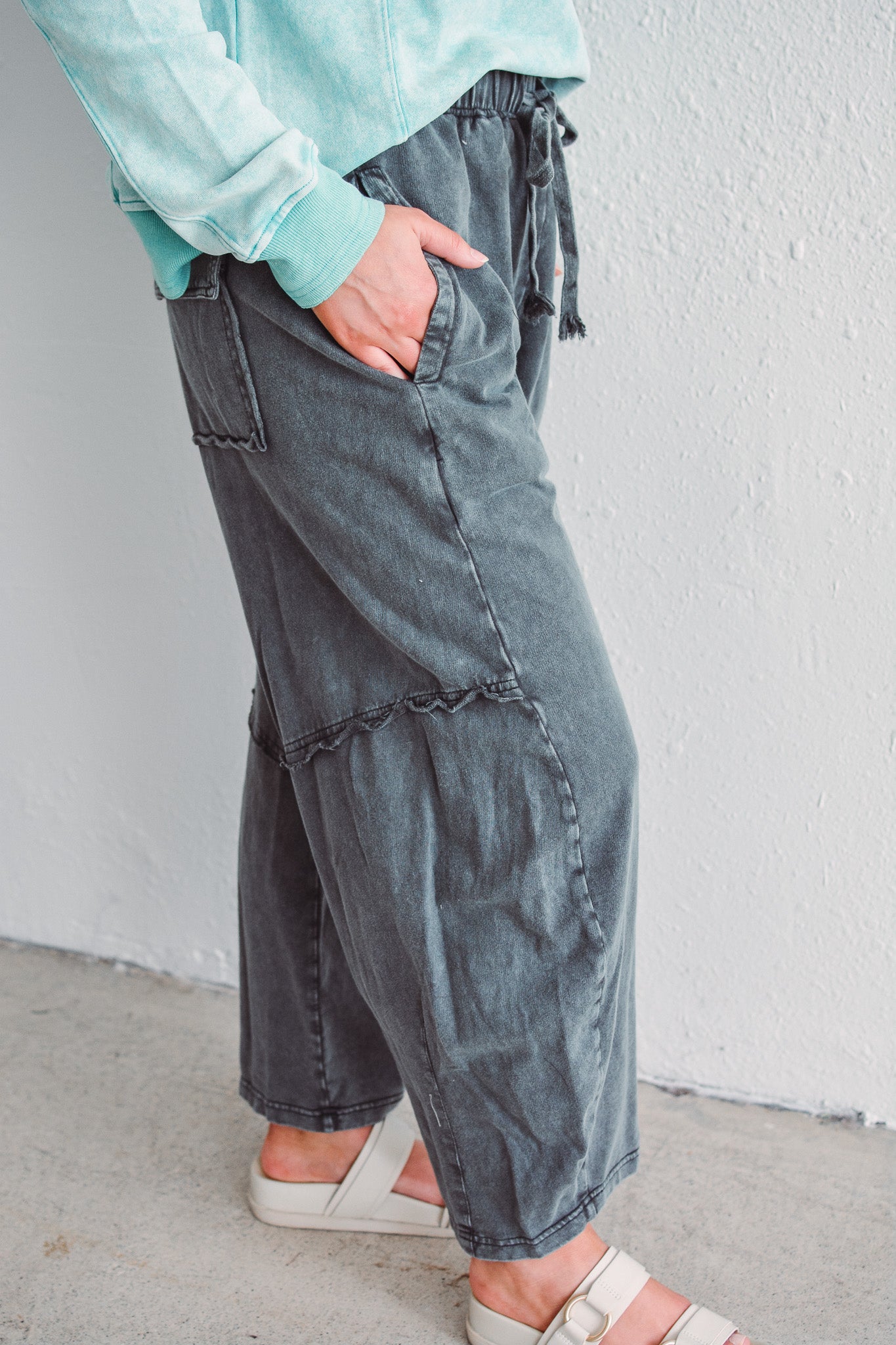 Vintage Barrel Pants