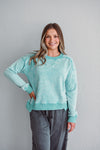 Blue Terry Top