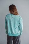 Blue Terry Top