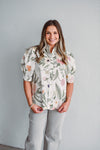 Cream Anemone Top