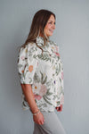 Cream Anemone Top