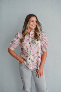 Pink Anemone Top