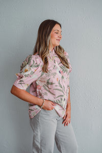 Pink Anemone Top