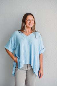 Anna Blue Top