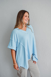 Anna Blue Top