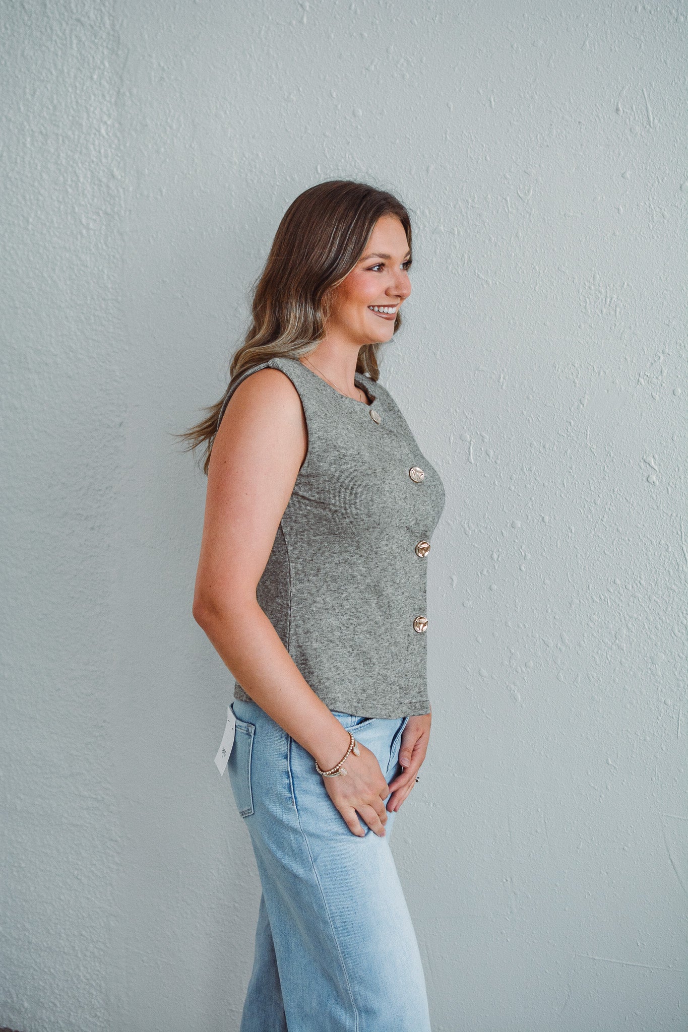 Olivia Olive Vest