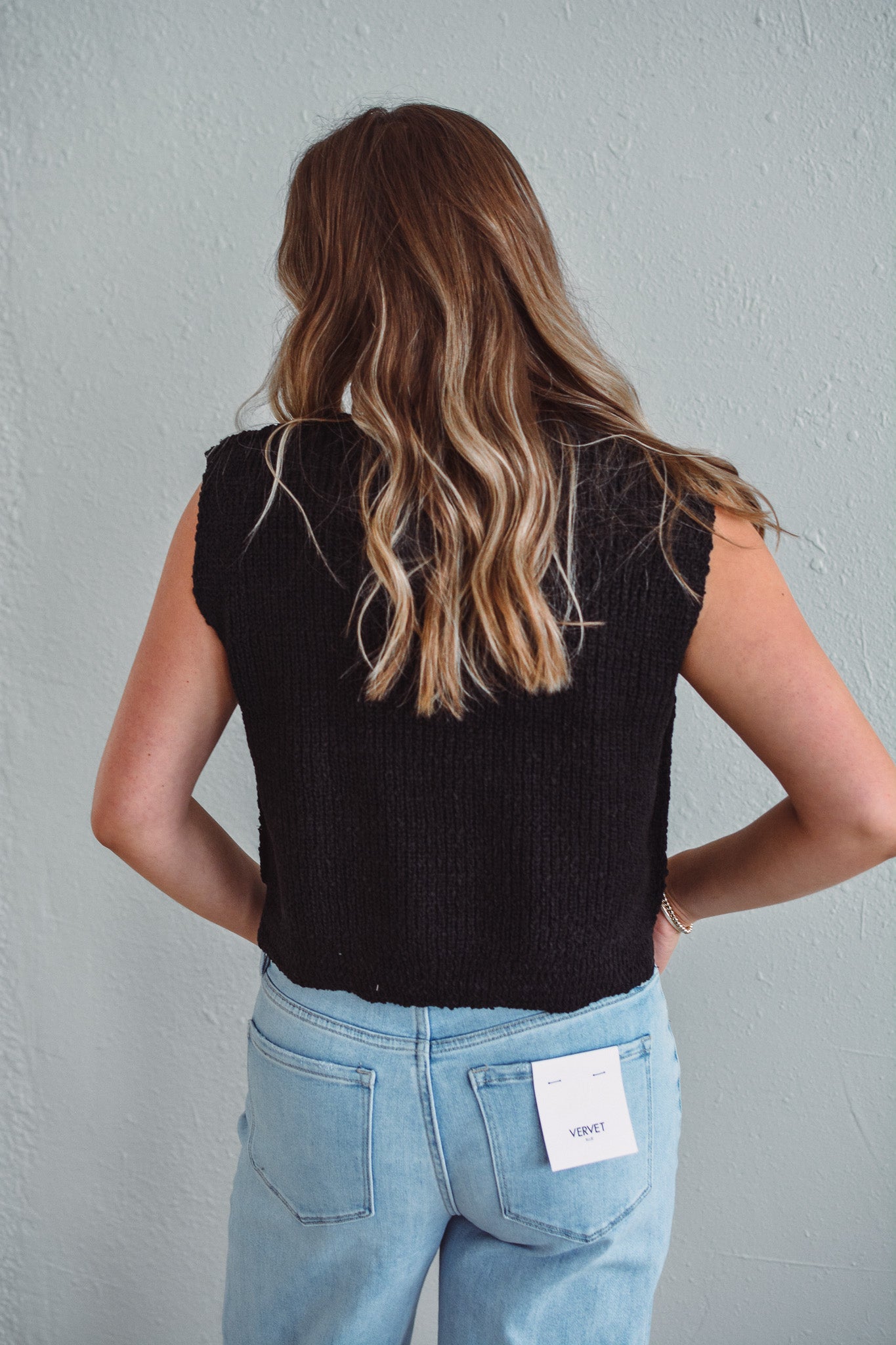 Camille Black Top