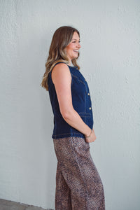 Dana Denim Vest
