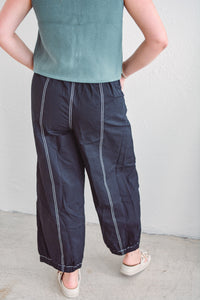 Bella Black Balloon Pants