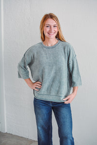 Bristol Jade Boxy Top