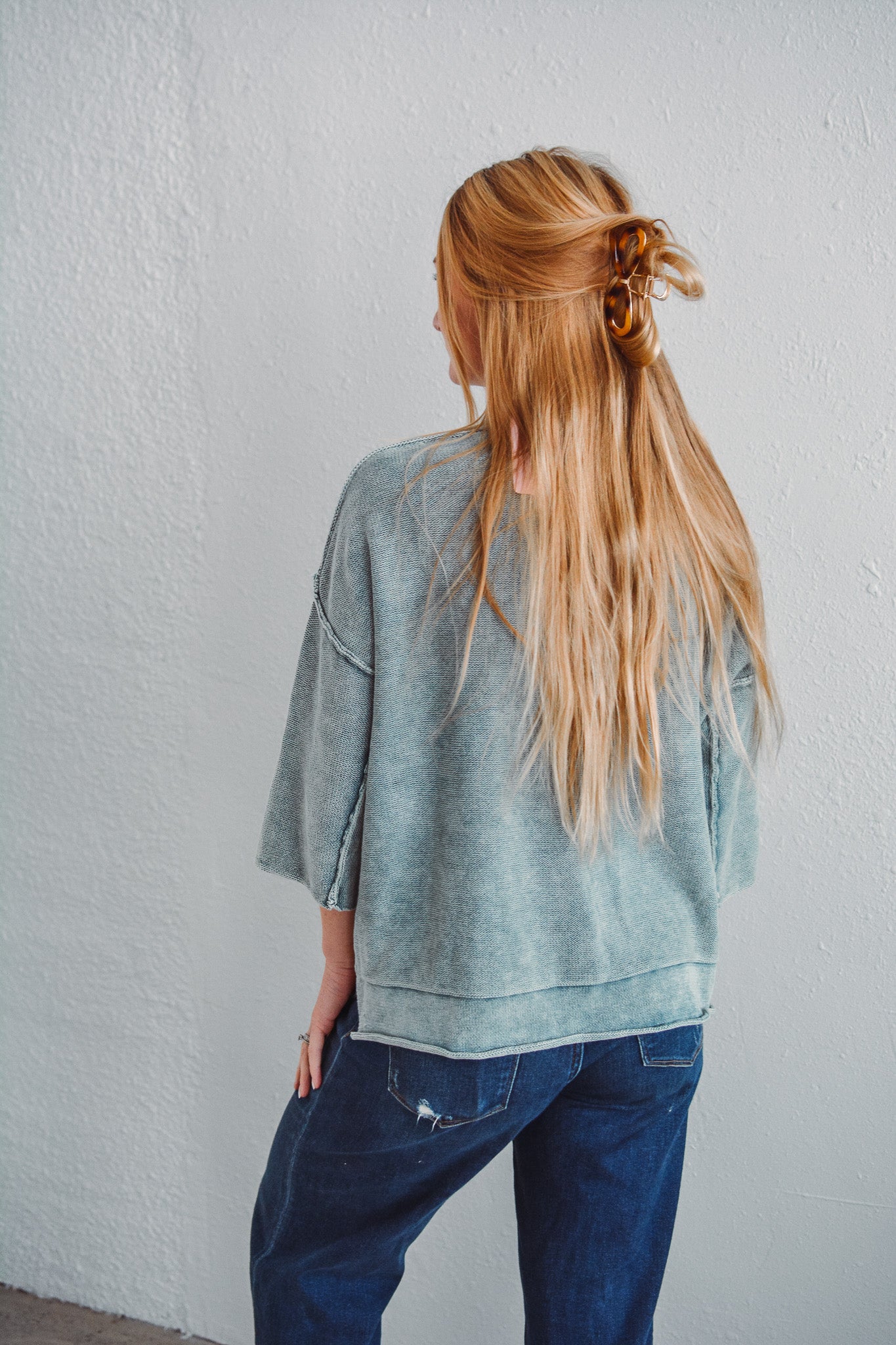 Bristol Jade Boxy Top