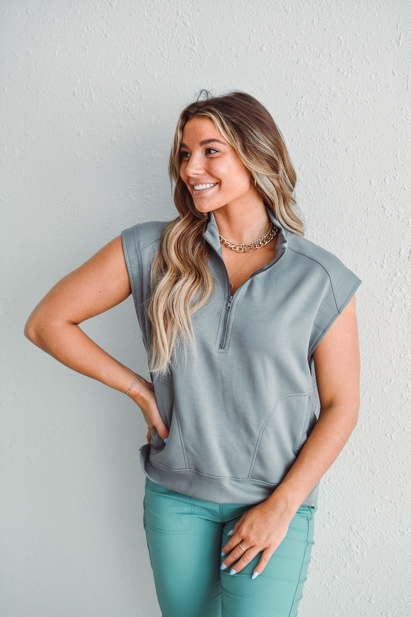 No Hurry Half-Zip No Hurry Half-Zip
