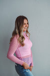 Playfully Pink Mesh Top