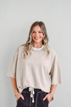 Gabby Mocha Tee