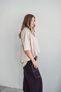 Gabby Mocha Tee