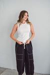 Hollis Ribbed Crew Top