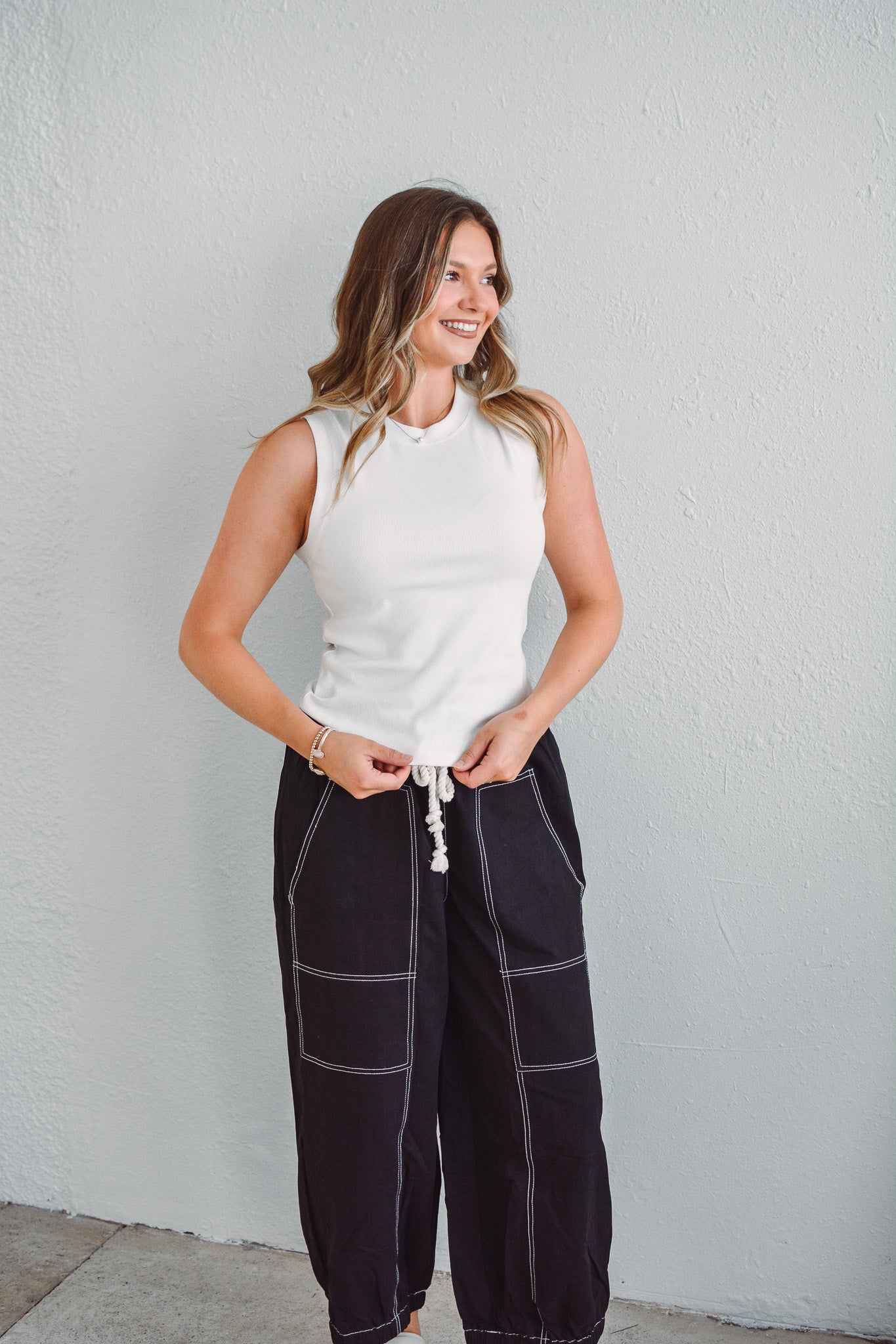 Hollis Ribbed Crew Top