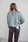 Heather Grey Piper Cardigan