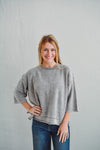 Bristol Mocha Boxy Top
