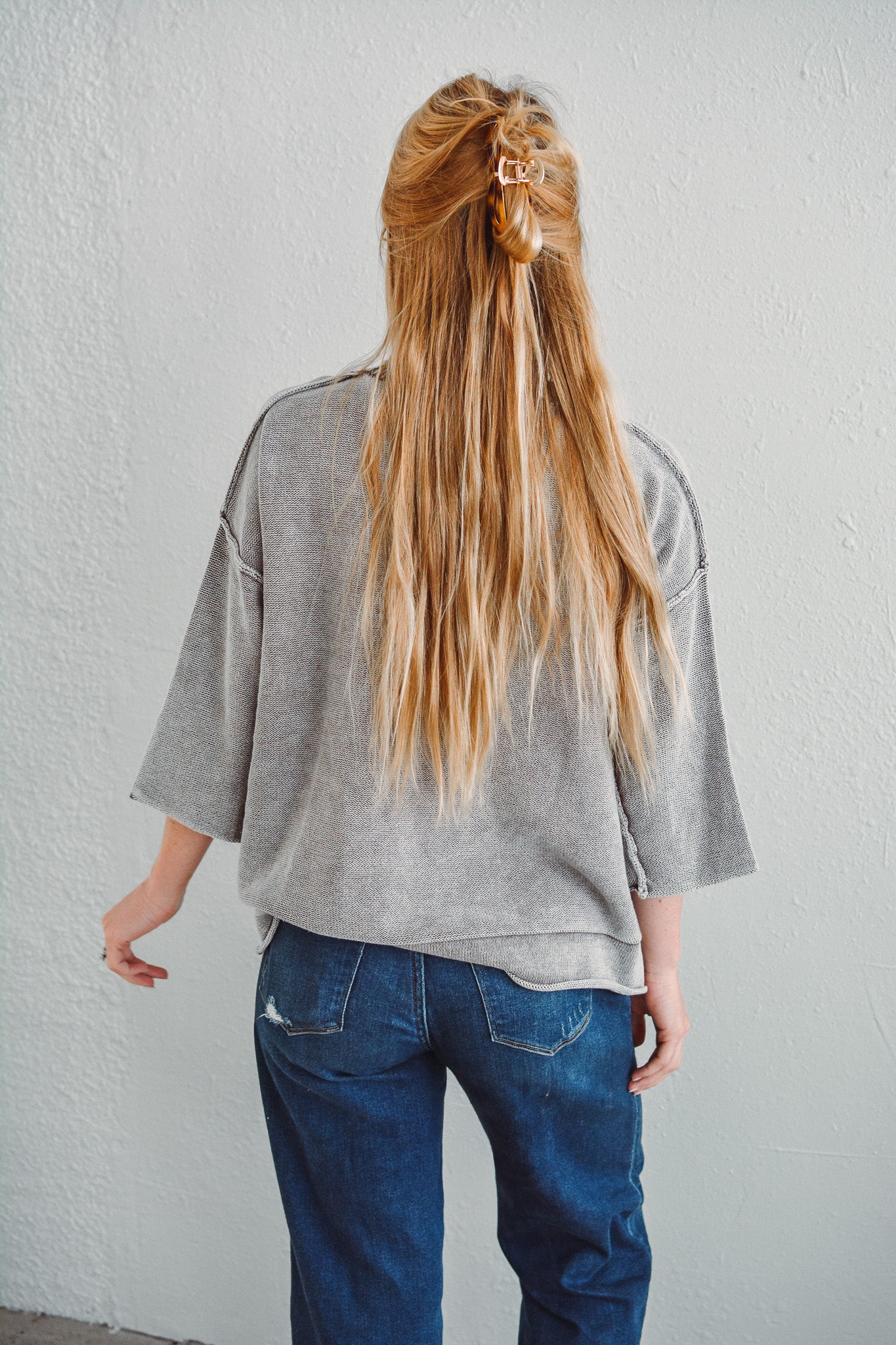 Bristol Mocha Boxy Top