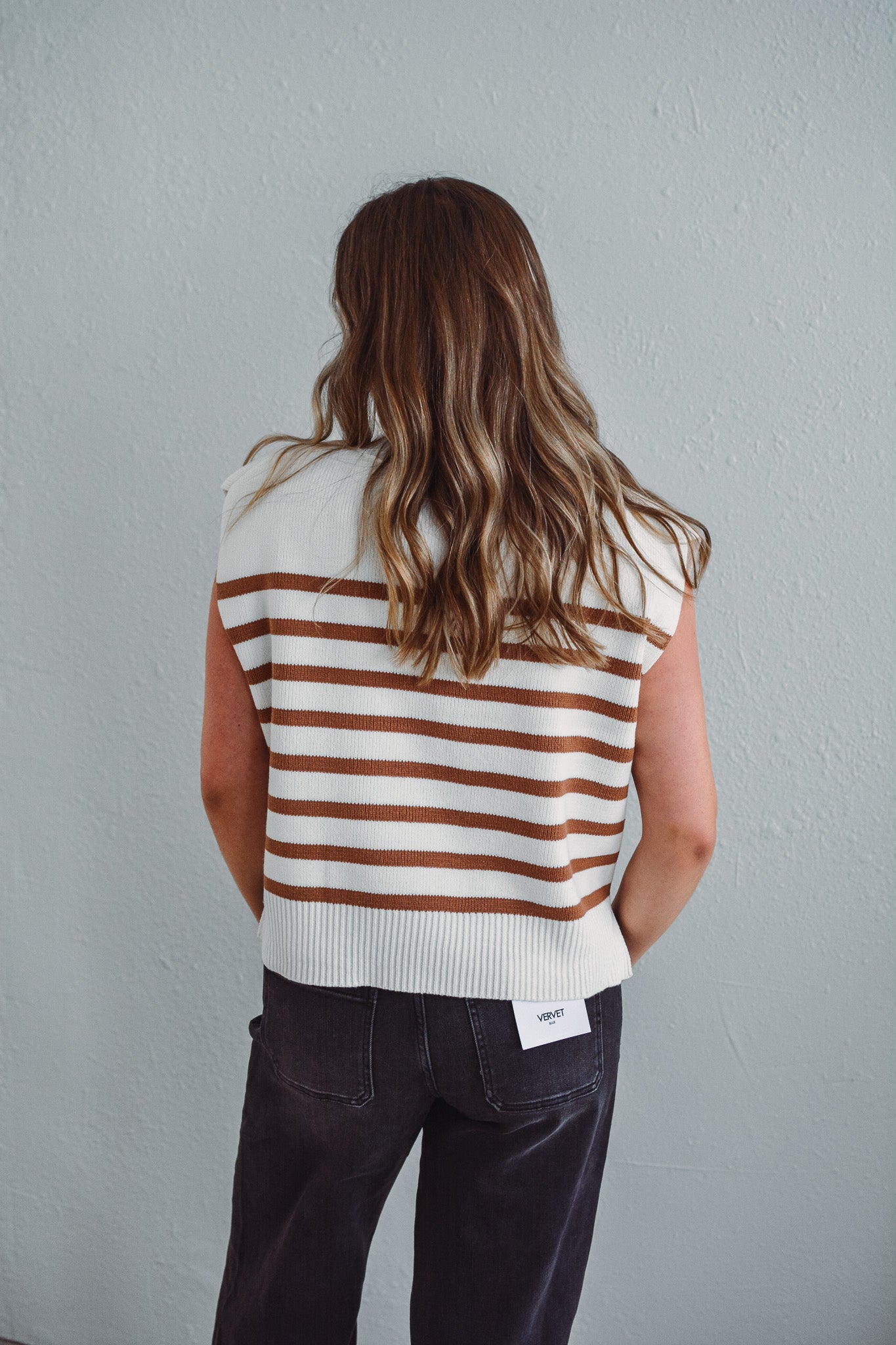 Mell Mocha Sweater Top