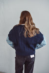 Navy Knit Cardigan