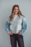 Grey Knit Cardigan
