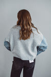 Grey Knit Cardigan